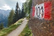 Monte Valegino (2415 m.) ad anello dalla Baita del Camoscio il 7 settembre 2013  - FOTOGALLERY